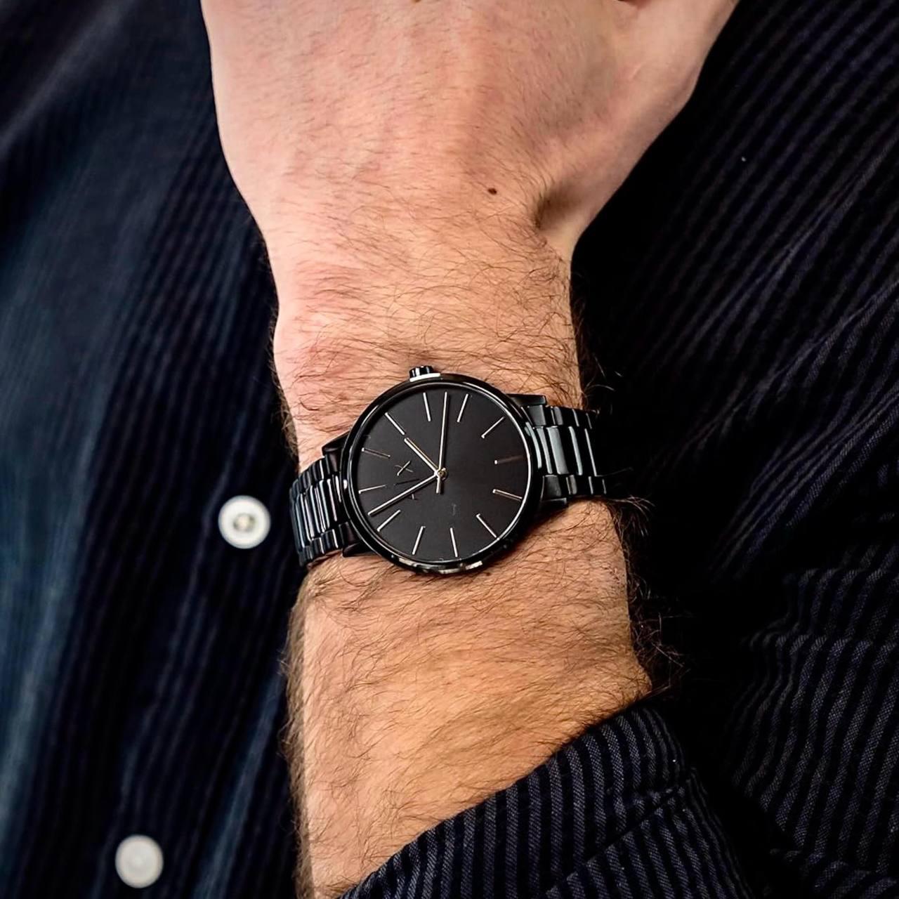 ARMANI EXCHANGE Black Chain