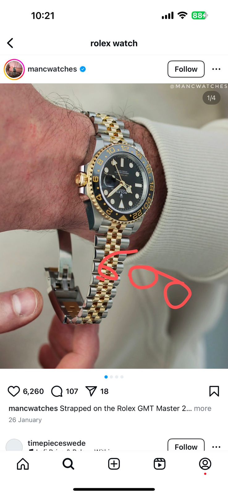 Rolex Stainless steel