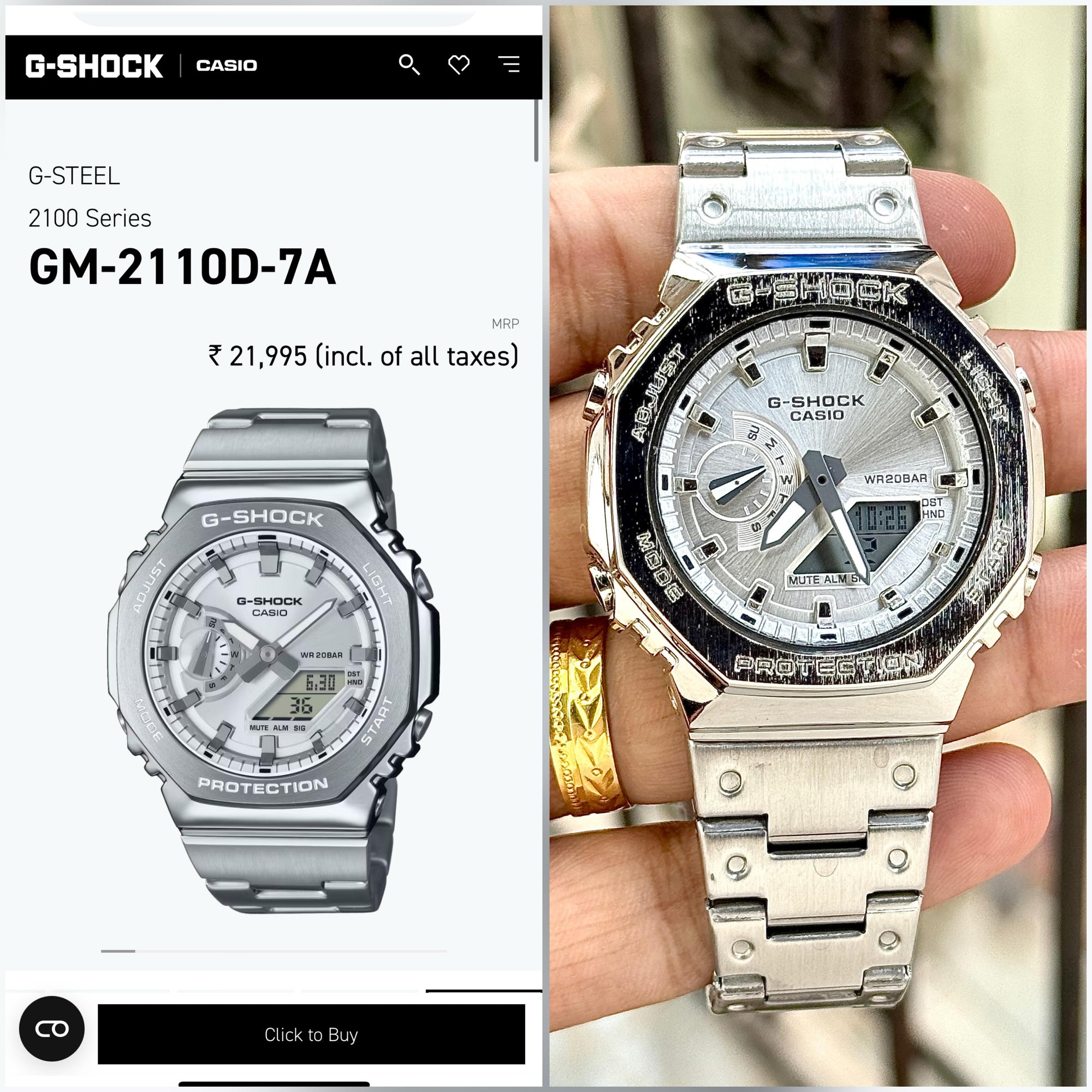 G-SHOCK By Casio