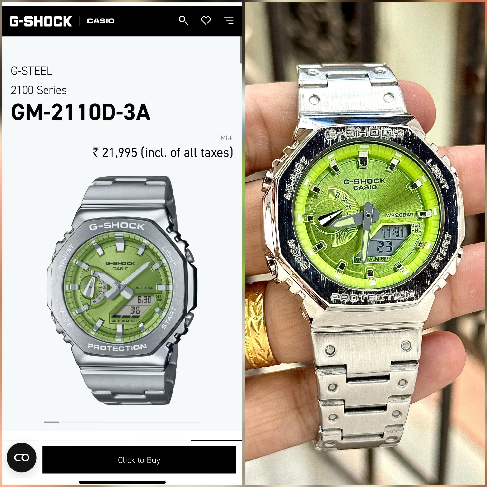 G-SHOCK By Casio