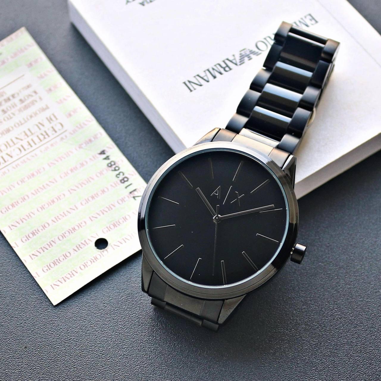 ARMANI EXCHANGE Black Chain