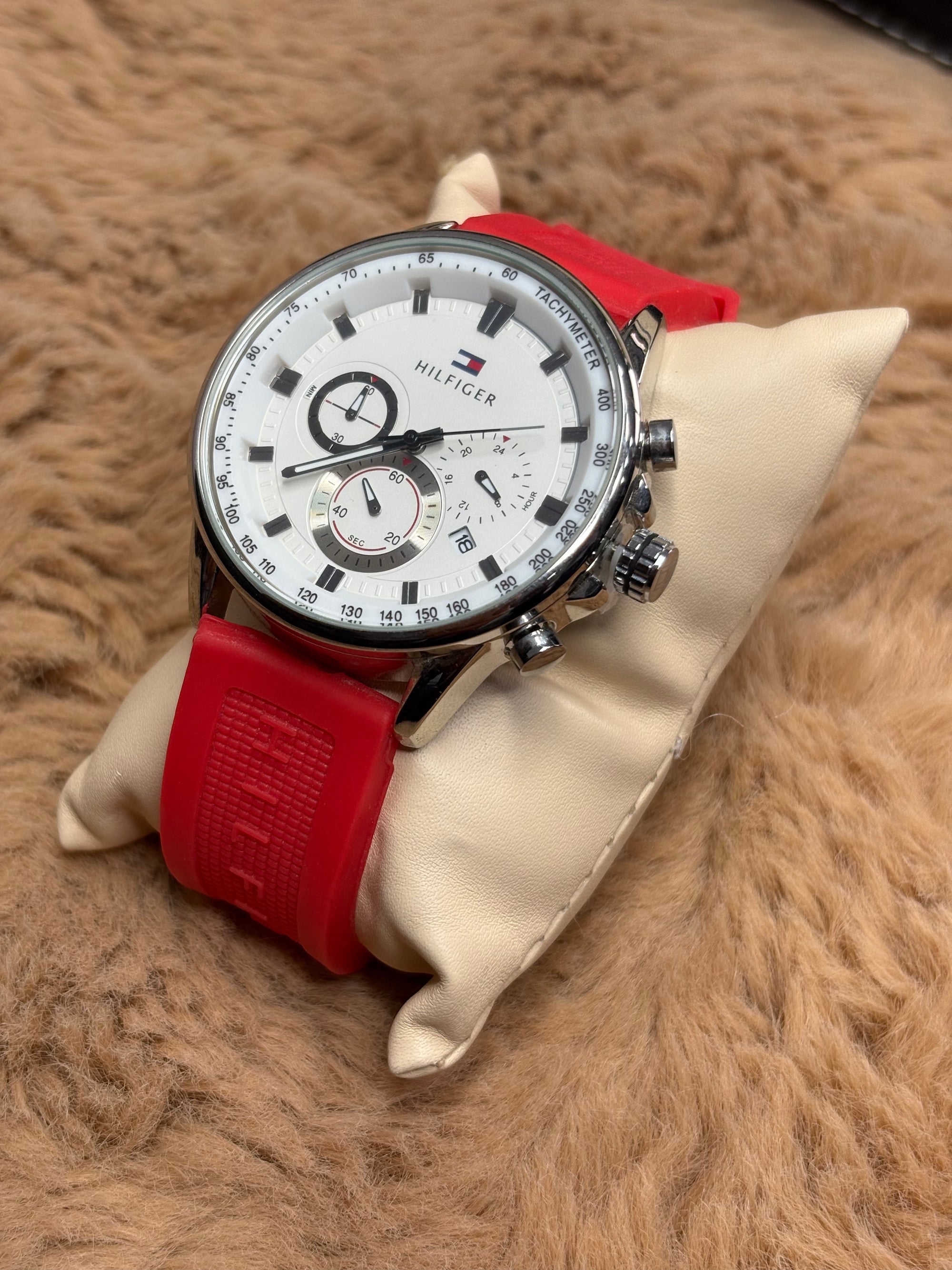 Tommy Hilfiger Red Belt