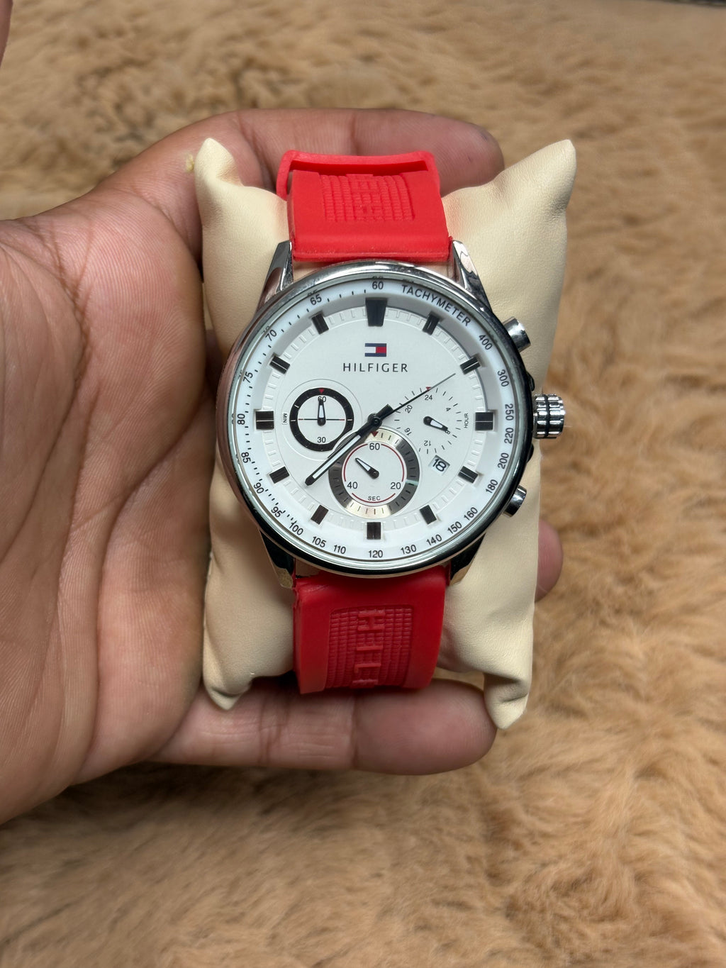 Tommy Hilfiger Red Belt