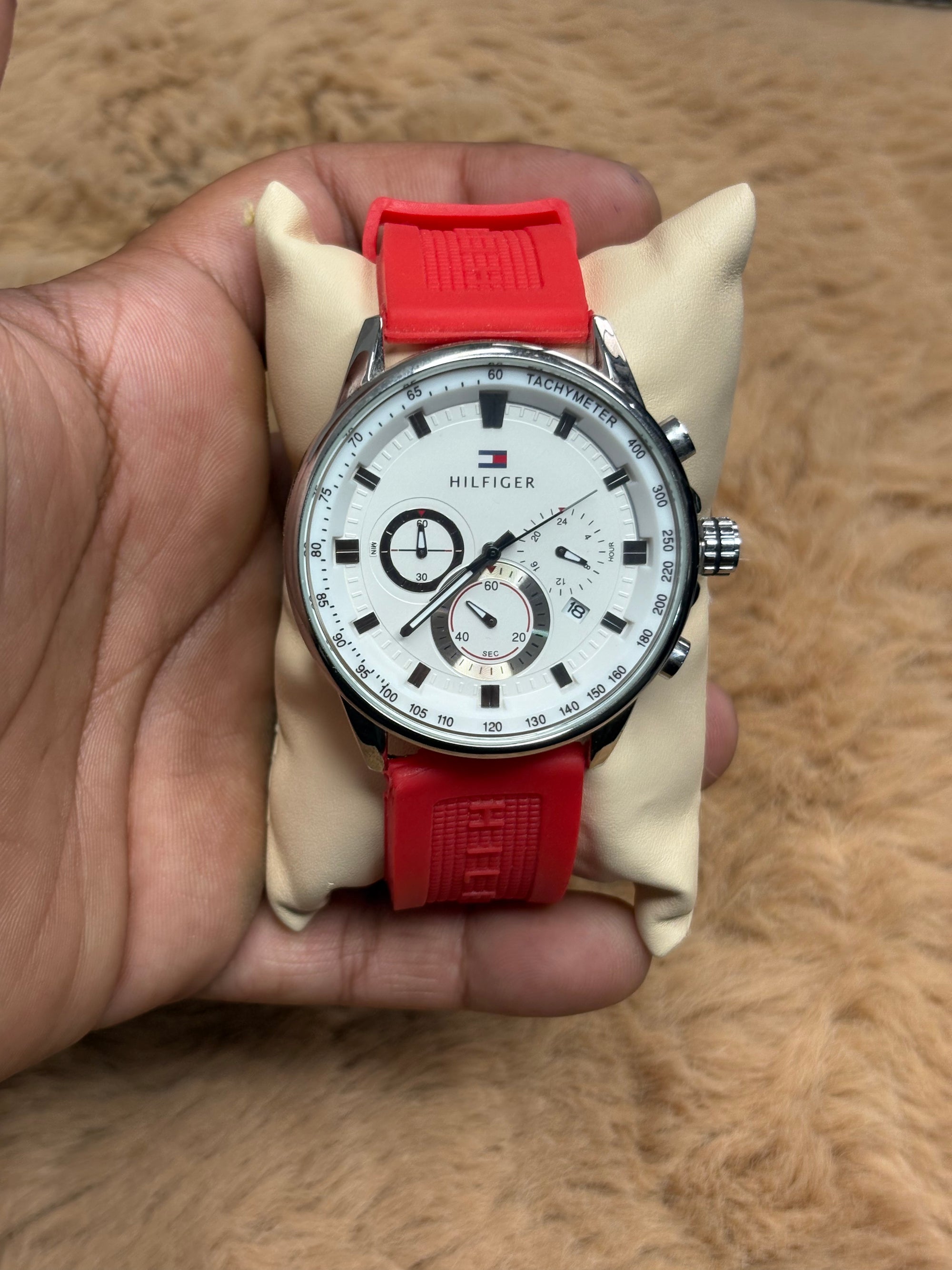 Tommy Hilfiger Red Belt