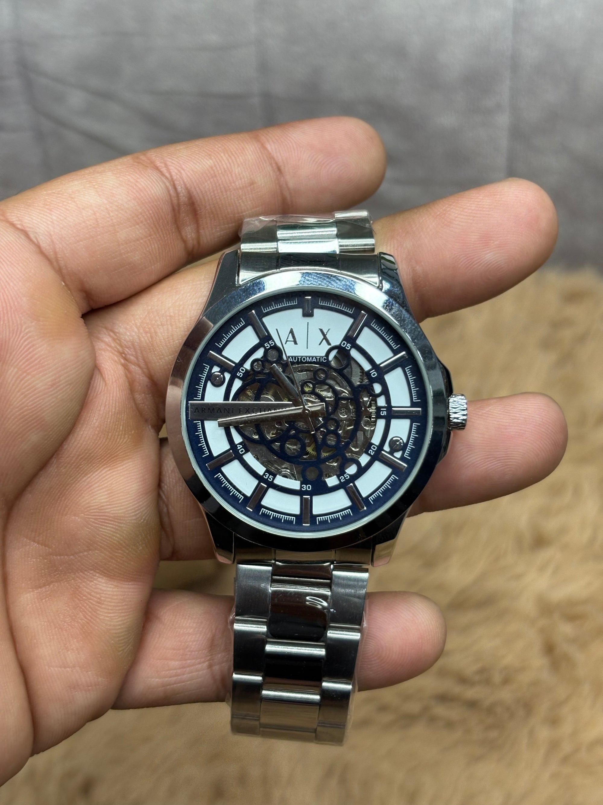 Armani Exchange Silver Watch