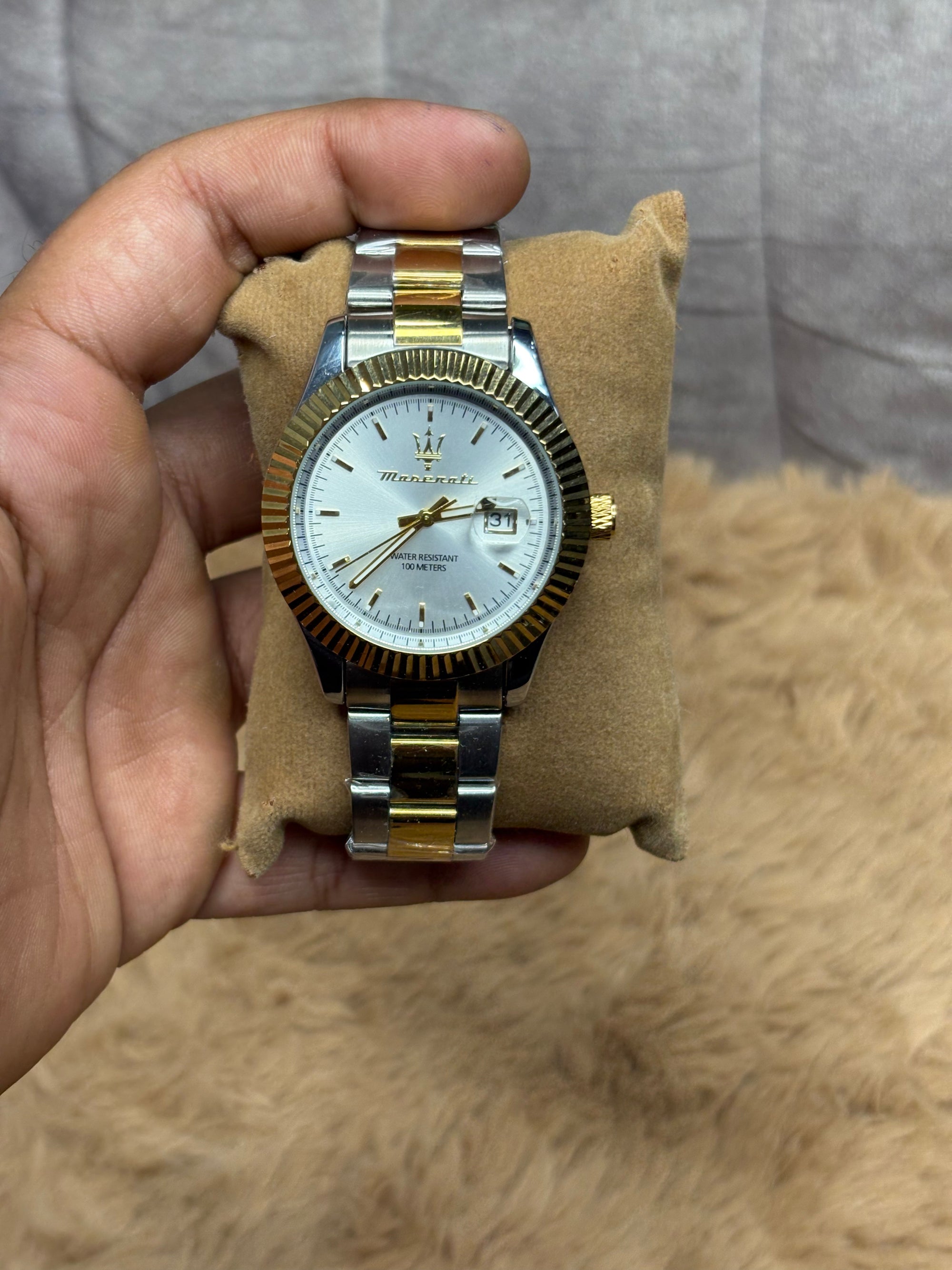 Maserati Gold and Silver