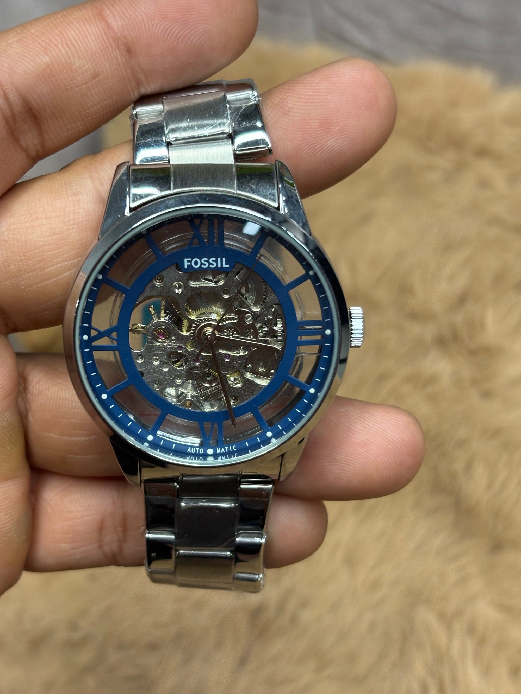 Fossil Automatic Silver