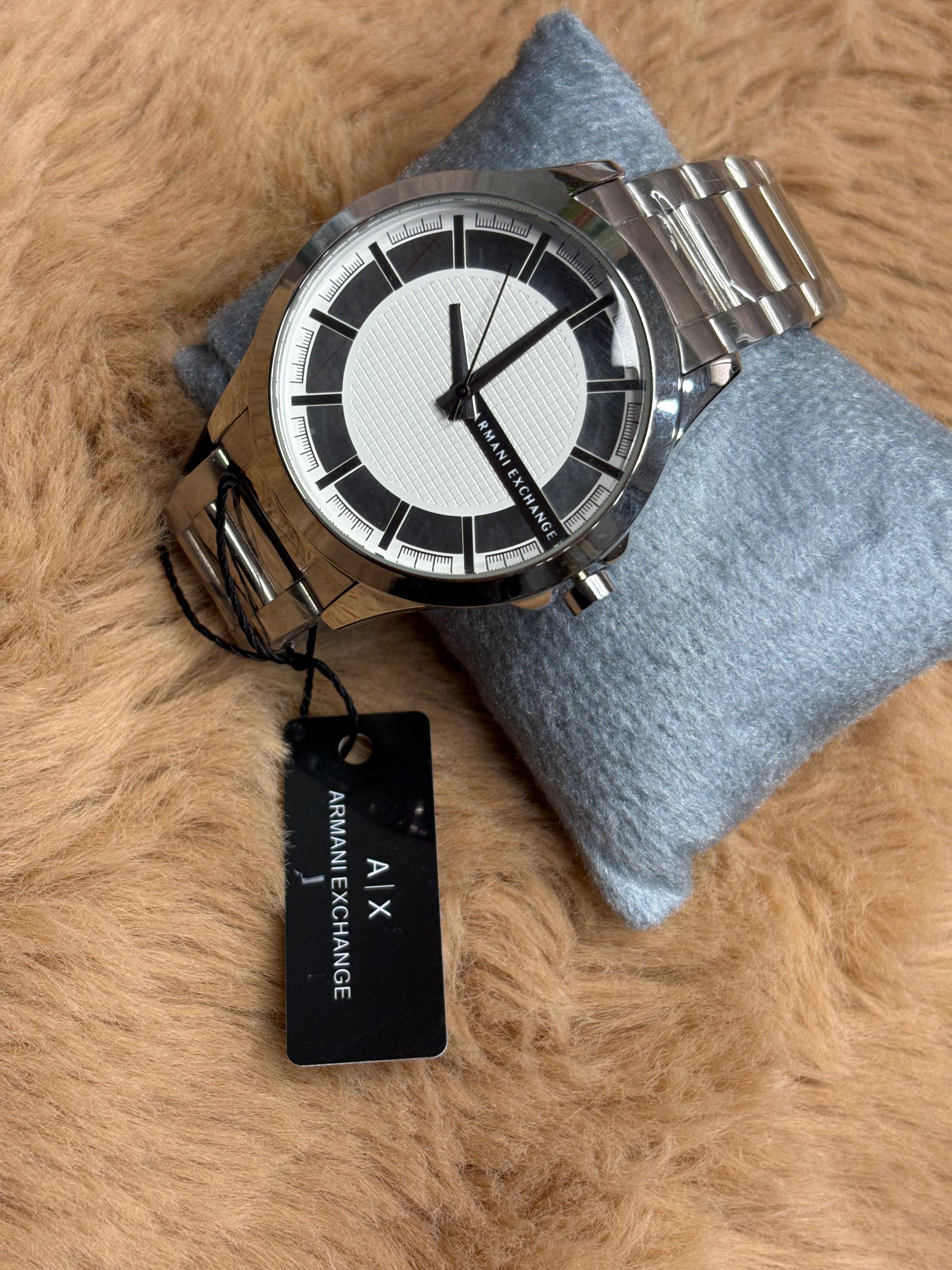 Armani Exchange Silver Stainless Steel