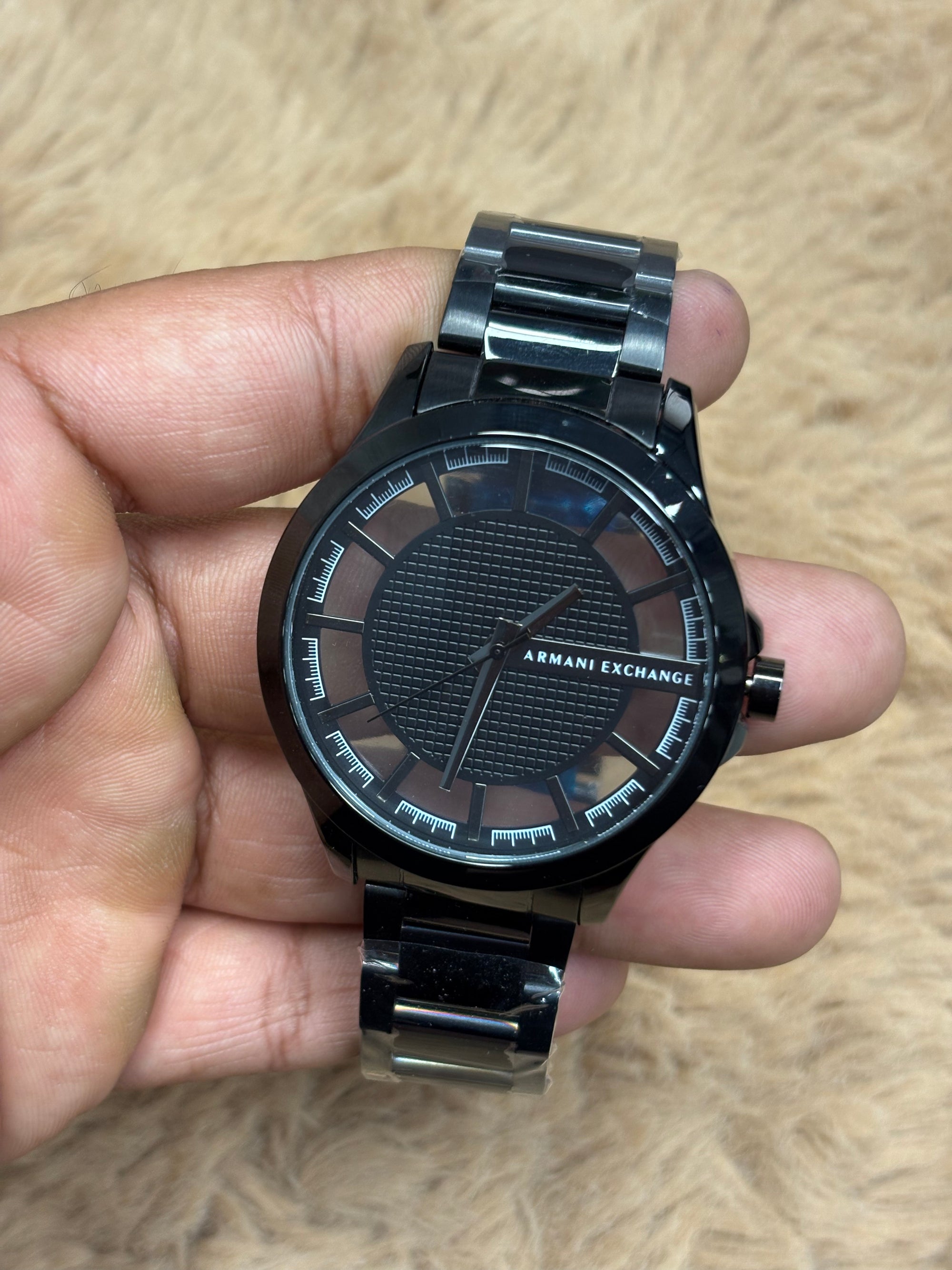 Armani Exchange Metal Belt