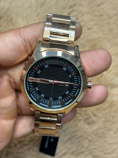 Armani Exchange Golden Watch