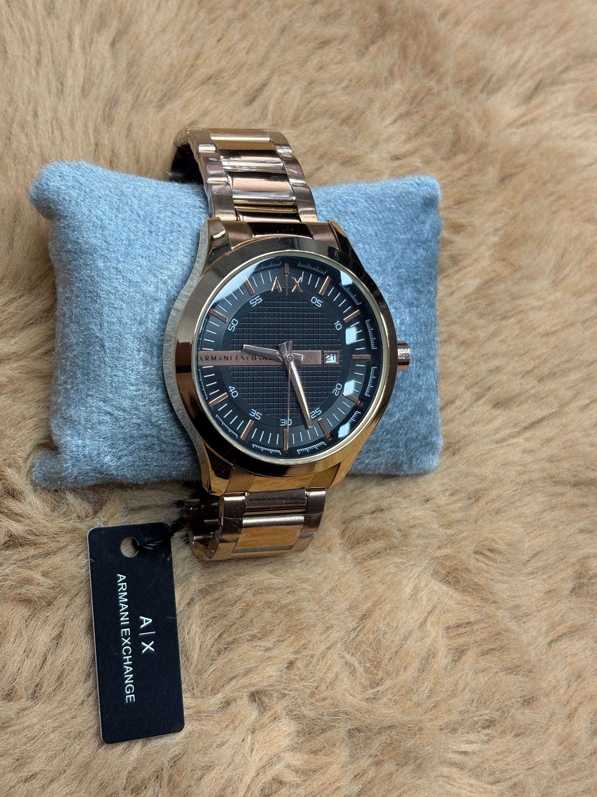 Armani Exchange Golden Watch