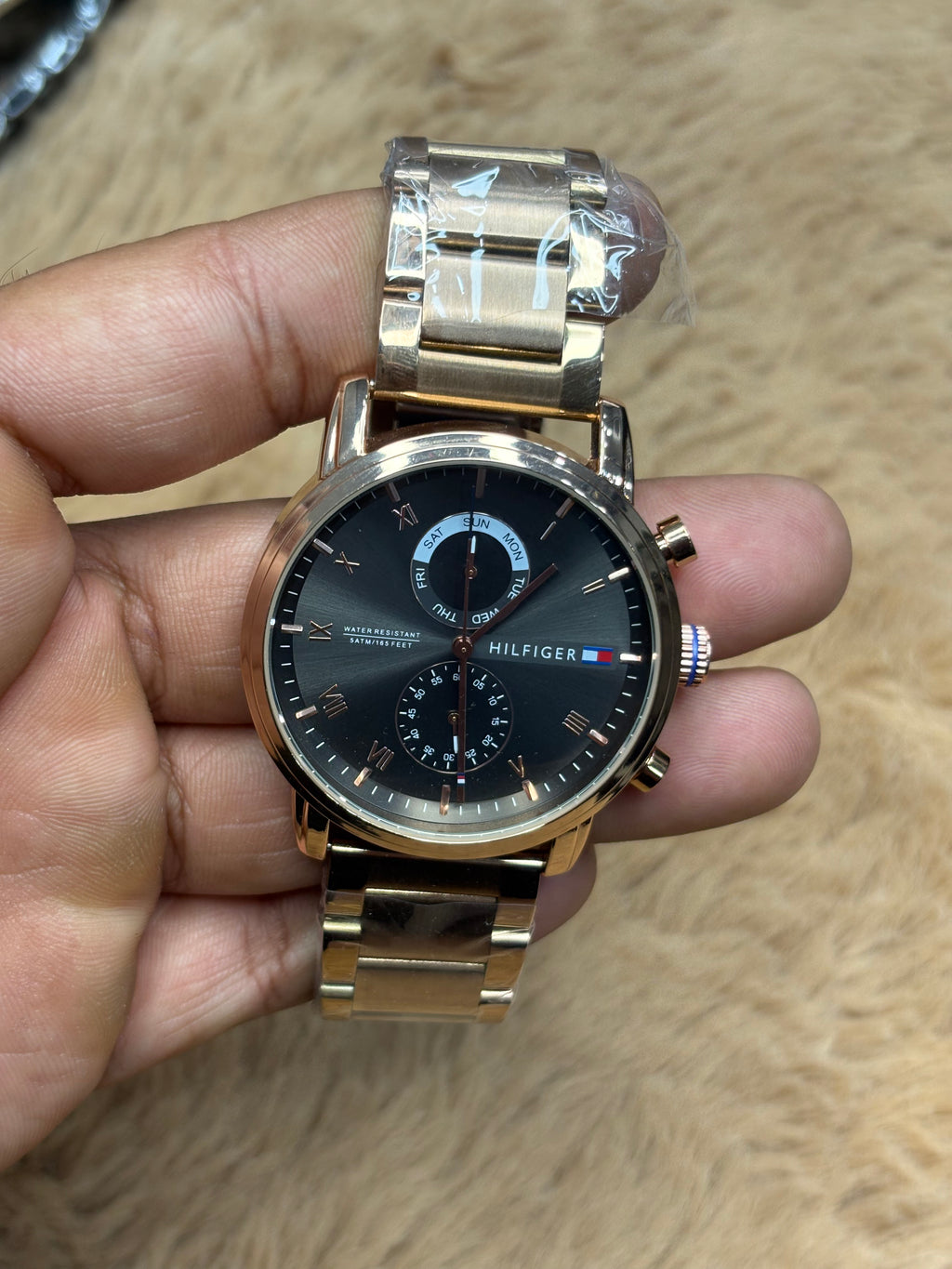 Tommy Hilfiger Golden Watch