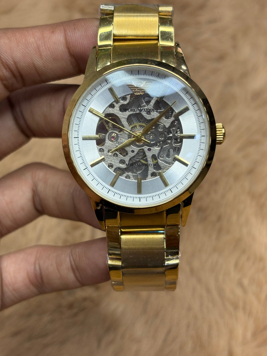 Armani Exchange Gold Chain