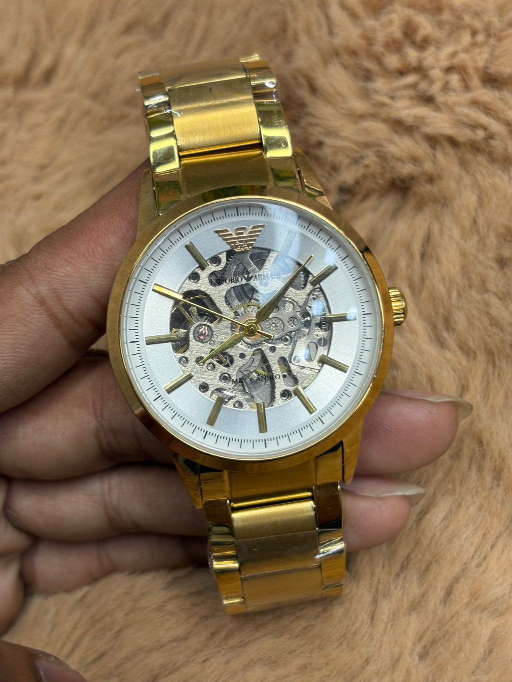 Armani Exchange Gold Chain