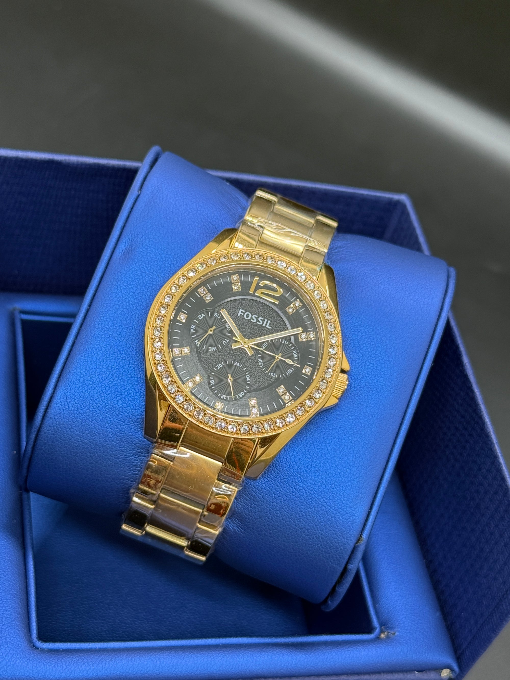 Fossil Gold chain for Girls