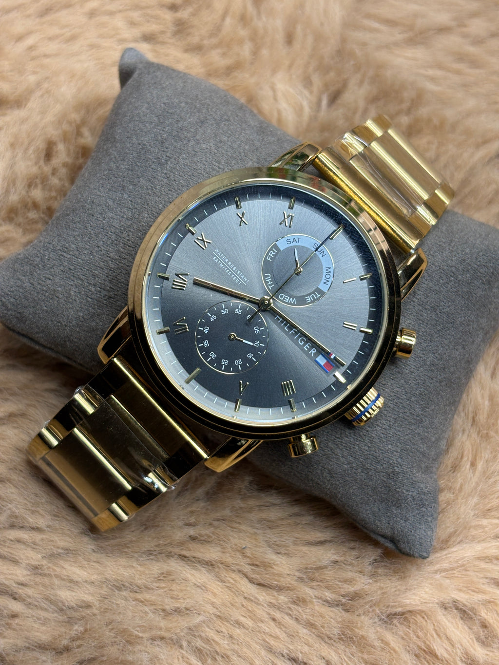 Tommy Hilfiger Gold Staneless Steel