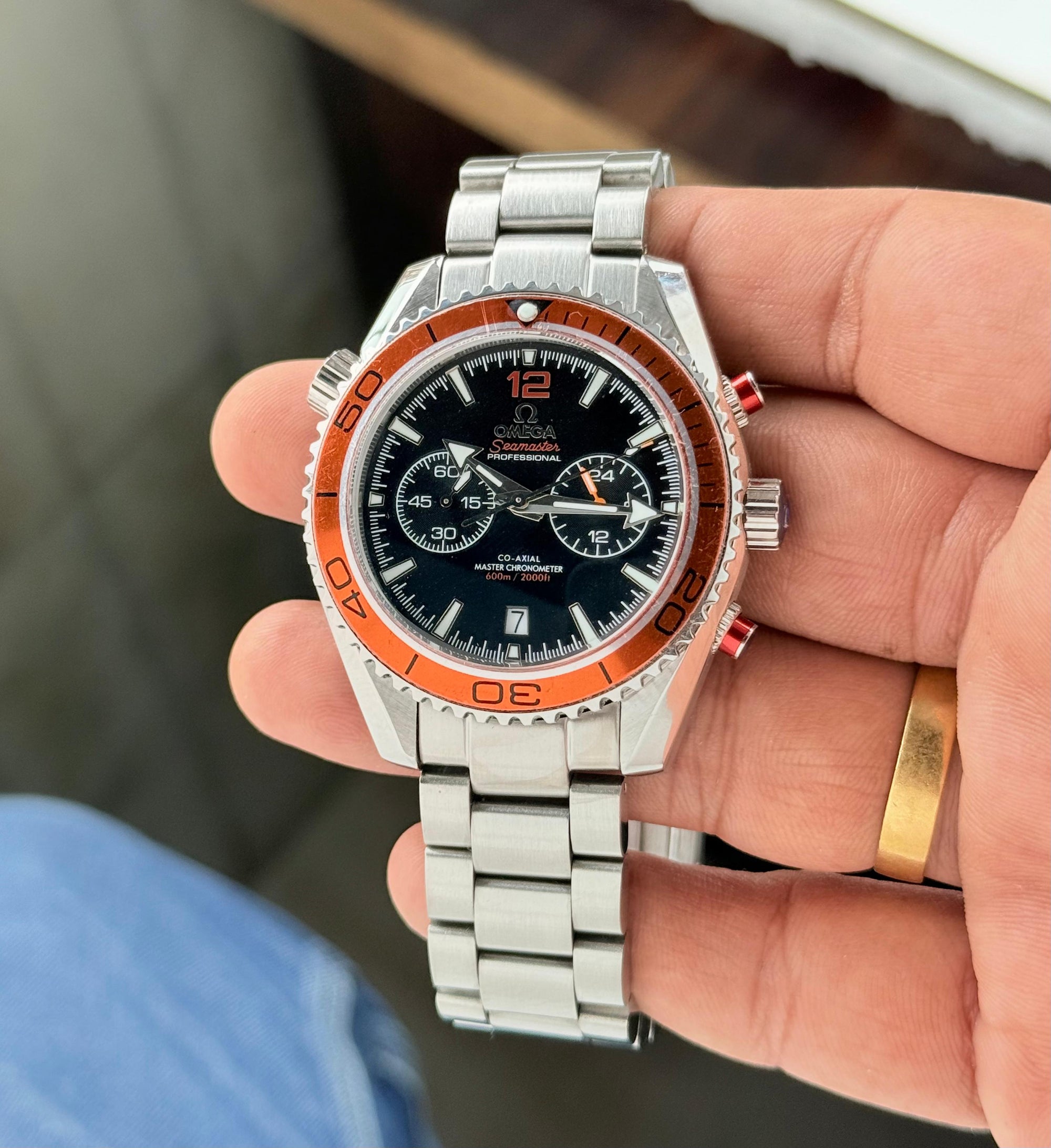Omega Seamaster Planet Ocean 600M Co-Axial Caliber