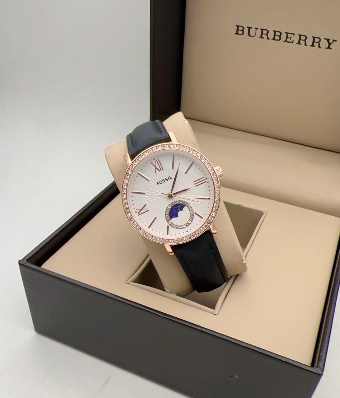 Fossil Black Belt for Girls