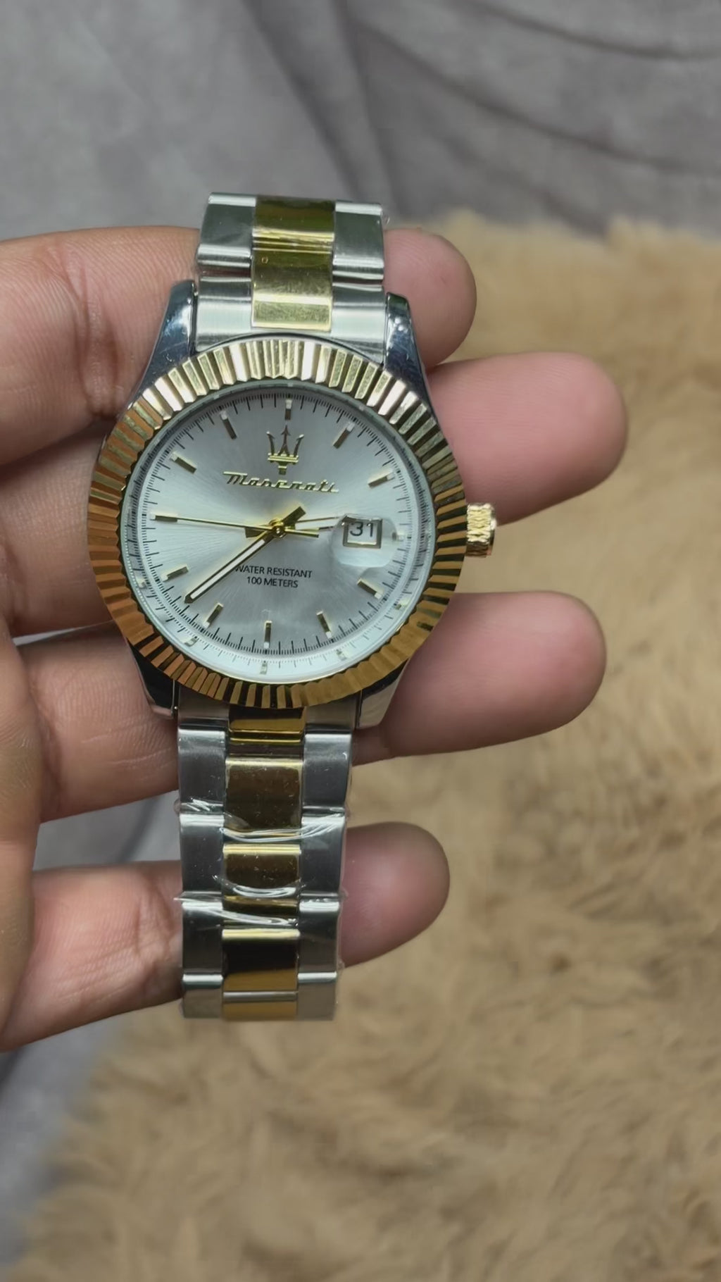 Maserati Gold and Silver