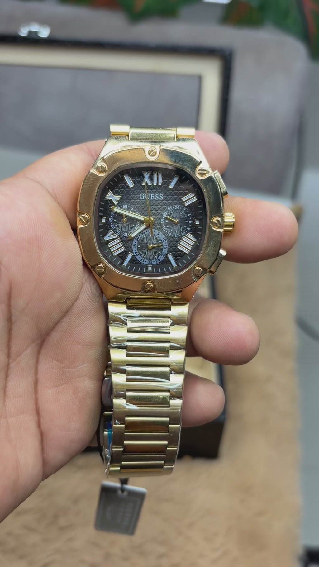 Guess Golden Stainless Steel