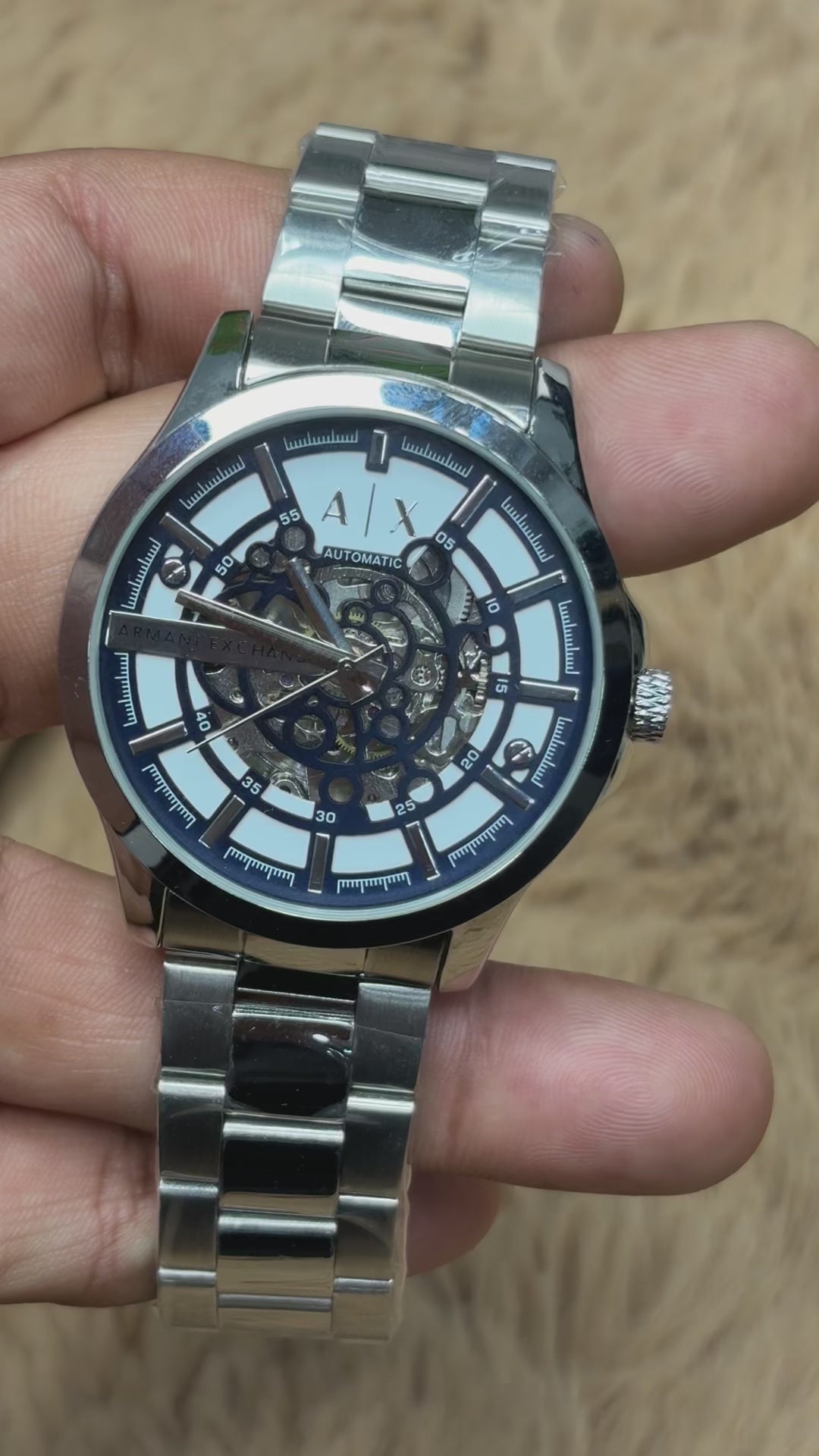 Armani Exchange Silver Watch