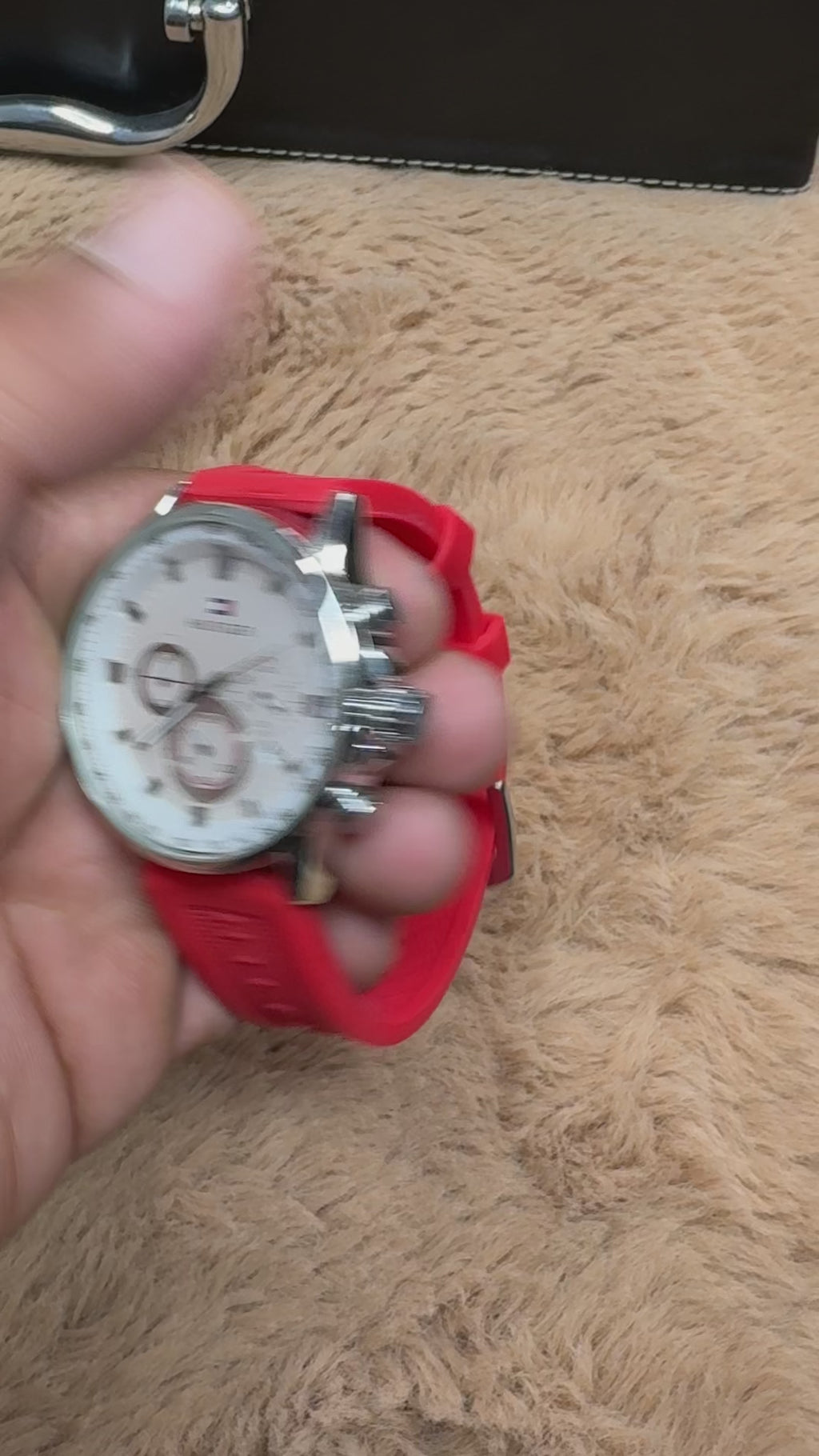 Tommy Hilfiger Red Belt